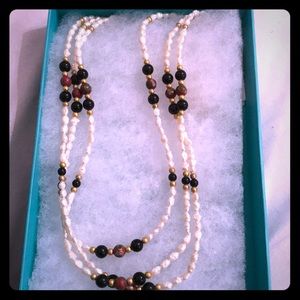 Freshwater pearl necklace